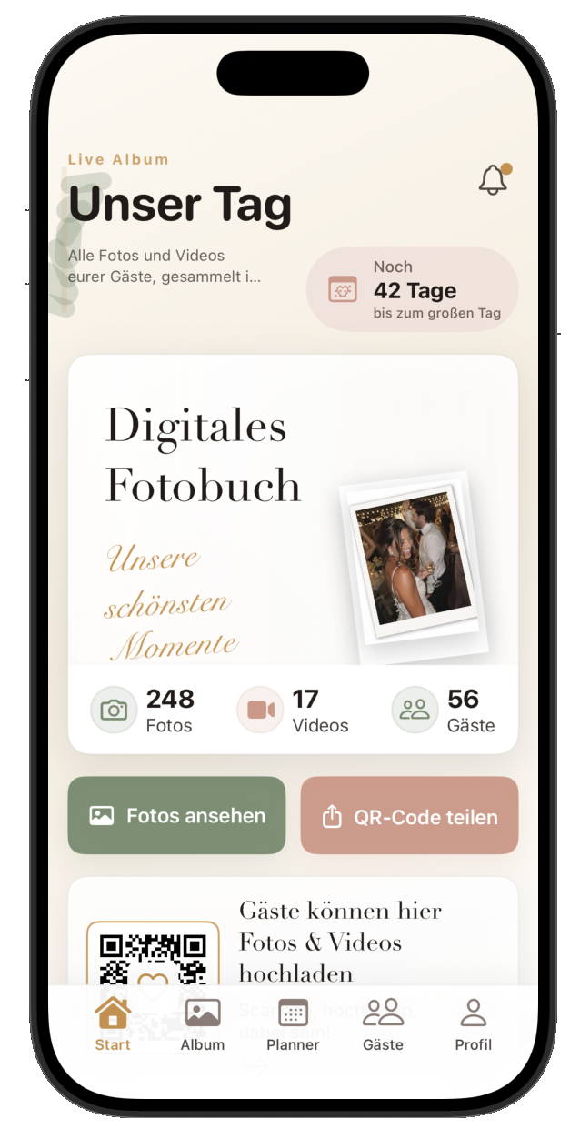 OUITWO auf dem Smartphone